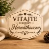 Lesene tablice - Vintage oblika