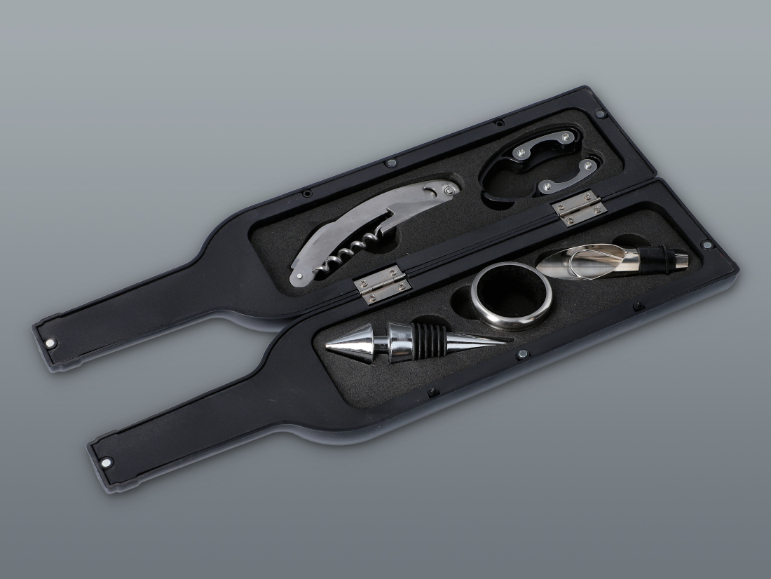 Set za vino BOTTLE 5 kosov