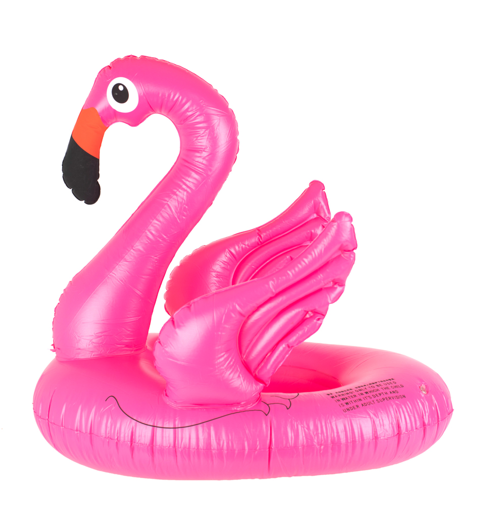 Napihljivo kolo za otroke - flamingo