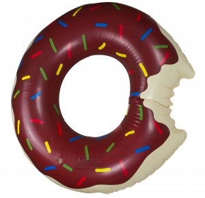 Napihljivo kolo za otroke - Donut 110 cm