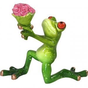 Keramična žaba - Se boš poročil z mano?