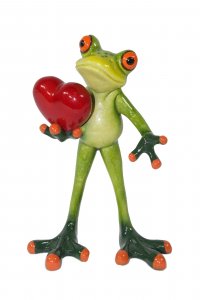 Keramična žaba - Iz srca