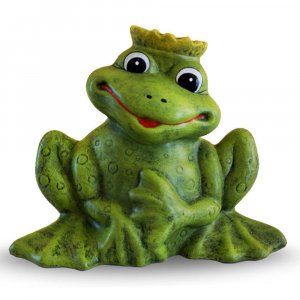 Vrtna figura sedeča žaba