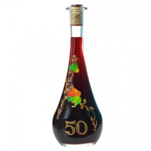 Rdeče vino Goccia - Za 50. rojstni dan 0,5L