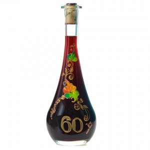 Rdeče vino Goccia - Za 60. rojstni dan 0,5L