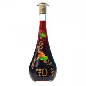 Rdeče vino Goccia - Za 70. rojstni dan 0,5L