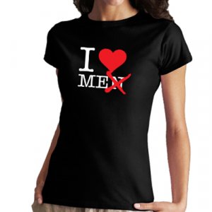 Smešna majica - I love Men XL