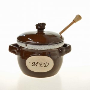 Keramični kozarec za med