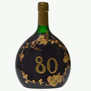 Rdeče vino - Za 80. rojstni dan 0,75L