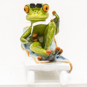 Keramična žaba - Počitnice