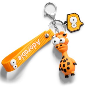 Obesek za ključe - Žirafa