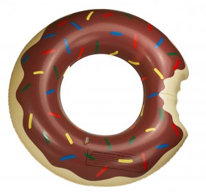 Napihljivo kolo za otroke - Donut 80 cm