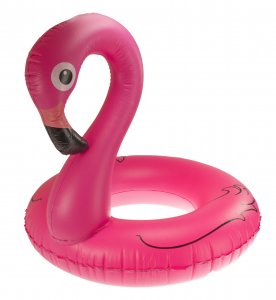 Napihljivo kolo - flamingo 90 cm