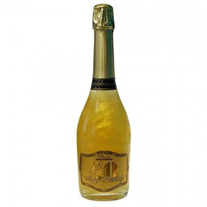 Pearl šampanjec GHOST zlato - Vse najboljše za rojstni dan 40
