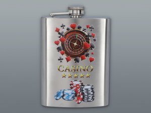 Skodelica za brizganje iz nerjavečega jekla CASINO 240 ml