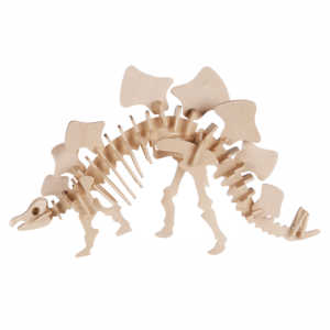 Naravna lesena 3D sestavljanka - Dinozaver