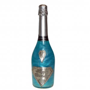 Biserni šampanjec GHOST blue - Vse najboljše za rojstni dan 40