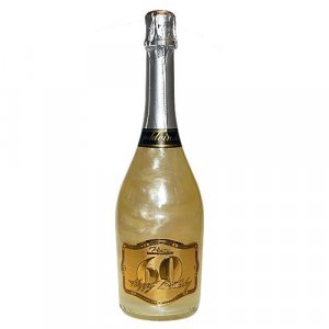 Biserni šampanjec GHOST srebro - Vse najboljše za 60. rojstni dan