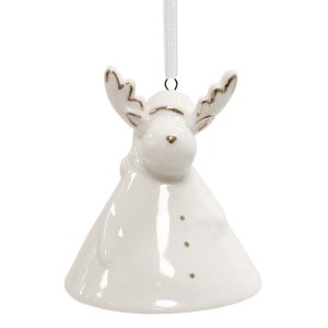 Okrasek za božični zvonček - severni jelen