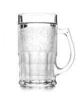 Ledeni kozarec za pivo CHILLER - 400ml classic + odpirač