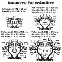 Lesen foto okvir za steno - Drevo ljubezni