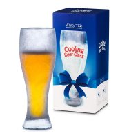 Velik hladilni kozarec za pivo 650ml polnjenje z vodo