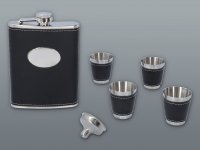 Komplet Črna steklenička za brizganje 240 ml + 4 steklenice z žigom 35 ml + CHESS