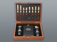 Komplet Črna steklenička za brizganje 240 ml + 4 steklenice z žigom 35 ml + CHESS