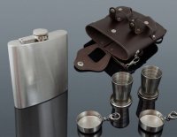 Erlenmajerica iz nerjavečega jekla XXL 540 ml + luknjice