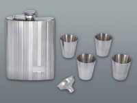 Komplet BLACK steklenička za brizganje 240 ml + 4 steklenice za žigosanje 35 ml