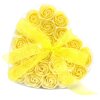 Komplet 24 cvetov mila - rumena vrtnica