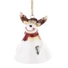 Okrasek za božični zvonček - severni jelen