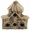 Ptičja hišica iz naplavljenega lesa - hiša